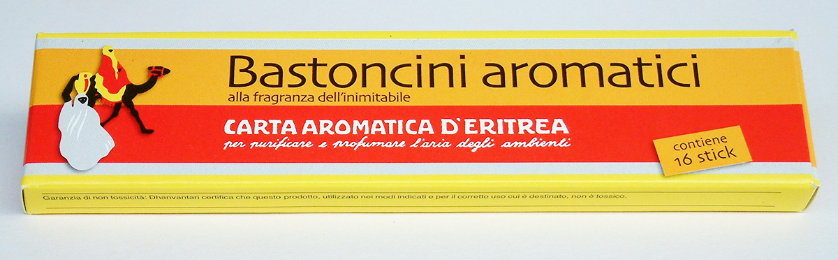 Aromaterapia :: Profumatori ambiente :: Incensi indiani :: BASTONCINI  PROFUMATI D'ERITREA - Incenso