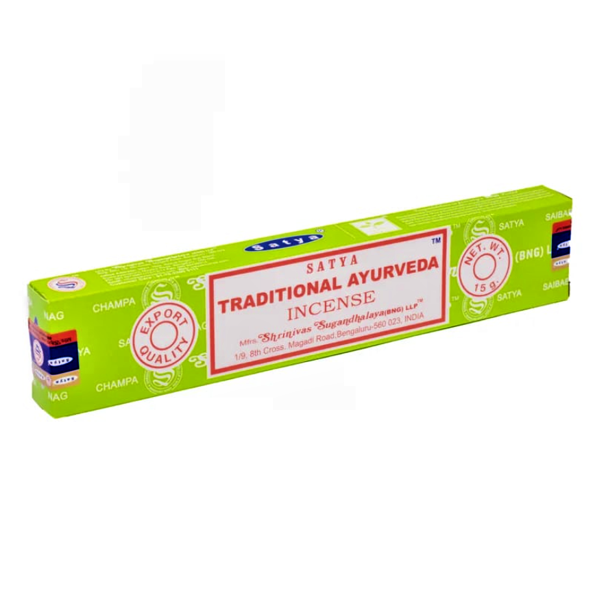 Aromaterapia :: Profumatori ambiente :: Incensi indiani :: Incenso Satya  Nag Champa Dhoop Sticks - 10 bastoncini