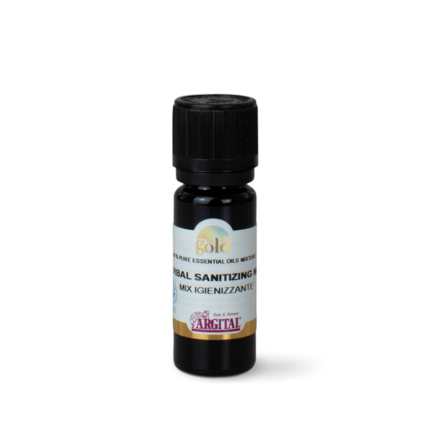 Mix Igienizzante di Oli Essenziali Argital - 10 ml - Linea Gold